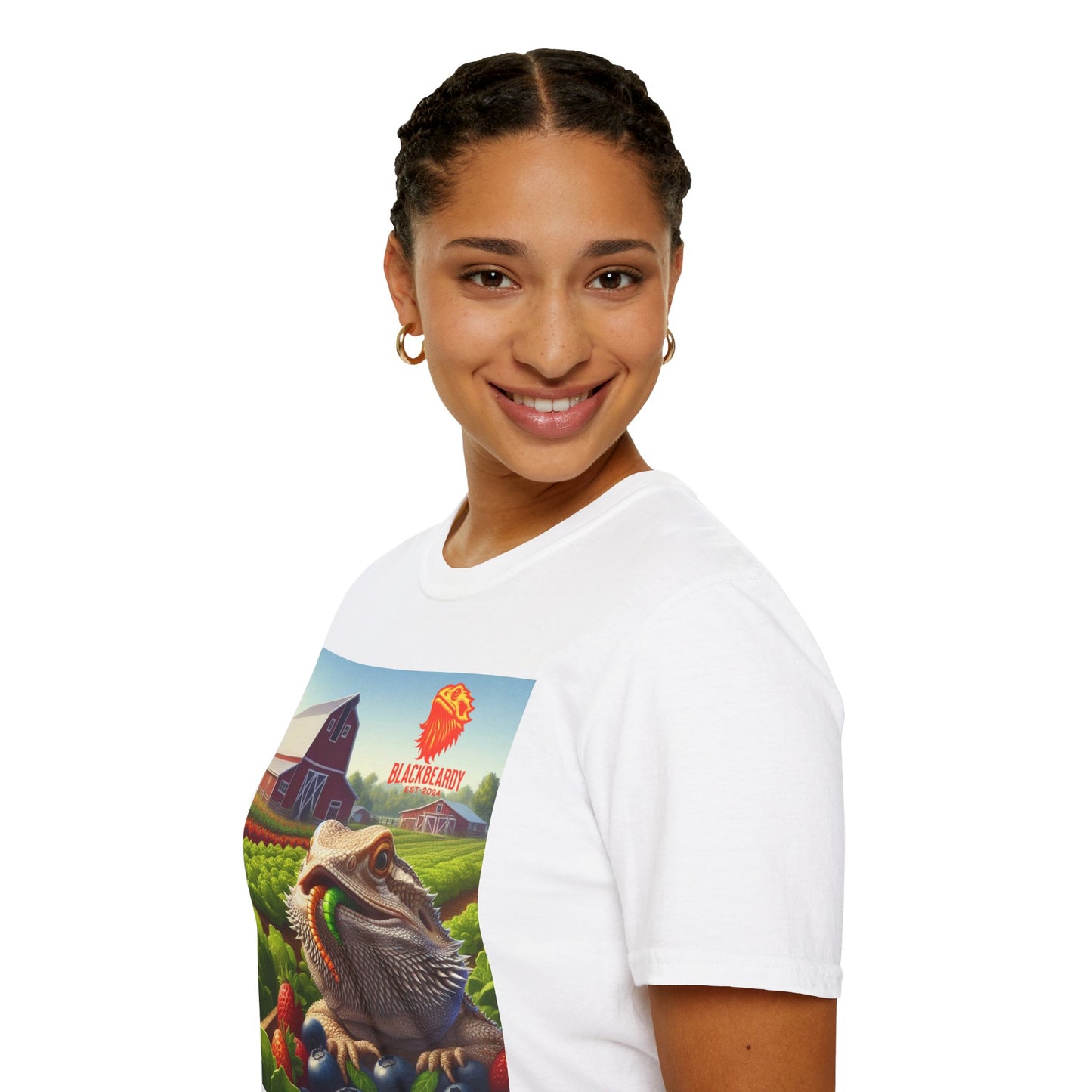 "Farm Beardy" Unisex Softstyle T-Shirt