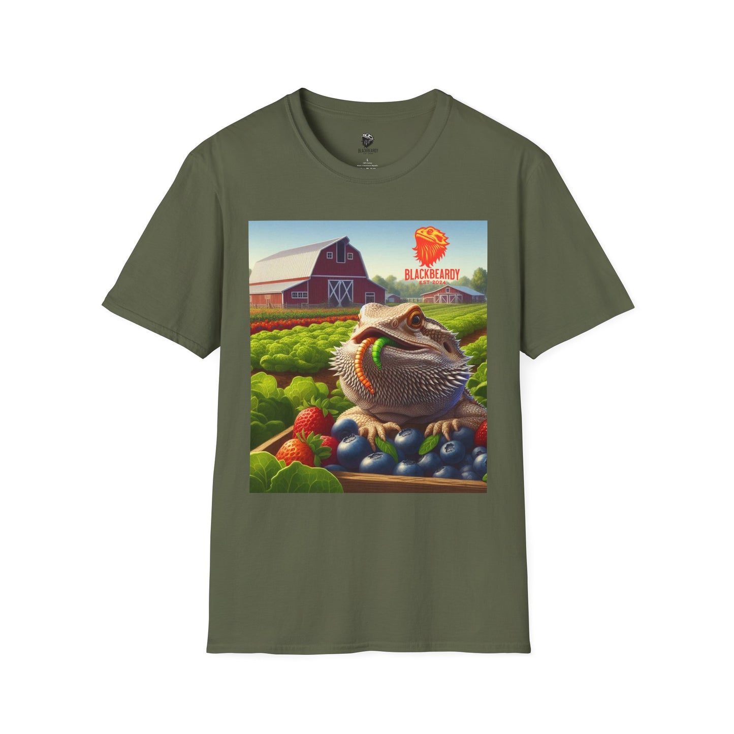 "Farm Beardy" Unisex Softstyle T-Shirt