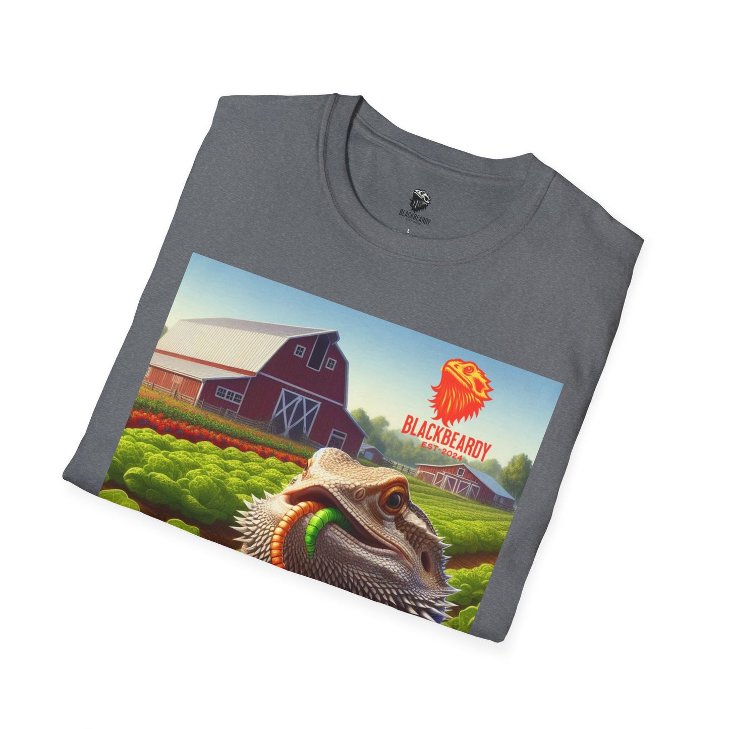 "Farm Beardy" Unisex Softstyle T-Shirt