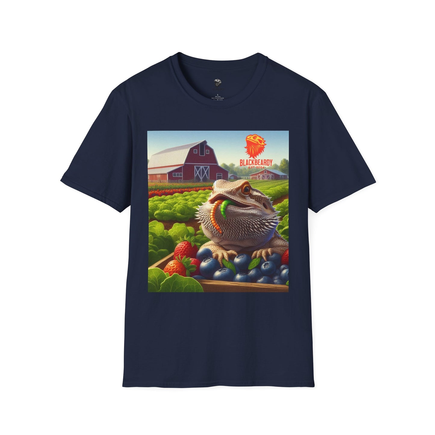 "Farm Beardy" Unisex Softstyle T-Shirt