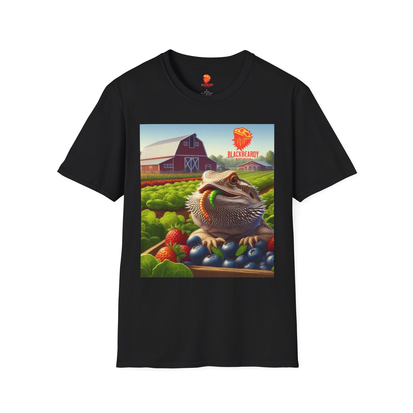 "Farm Beardy" Unisex Softstyle T-Shirt