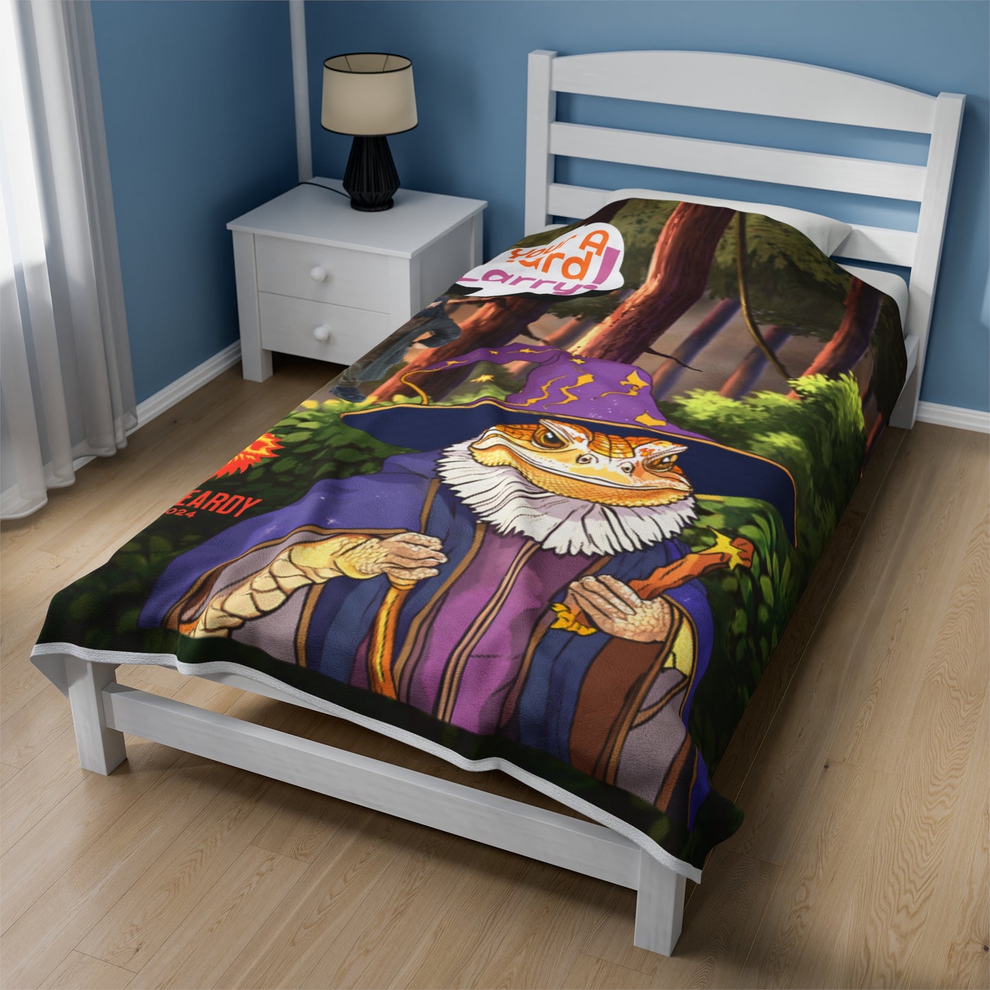 "Hagrid x BlackBeardy" Velveteen Plush Blanket