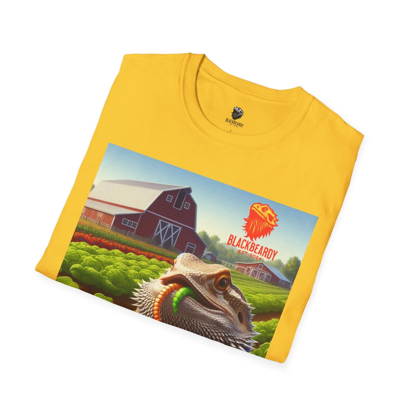 "Farm Beardy" Unisex Softstyle T-Shirt