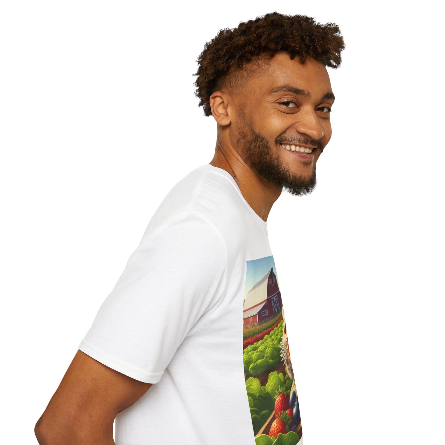 "Farm Beardy" Unisex Softstyle T-Shirt