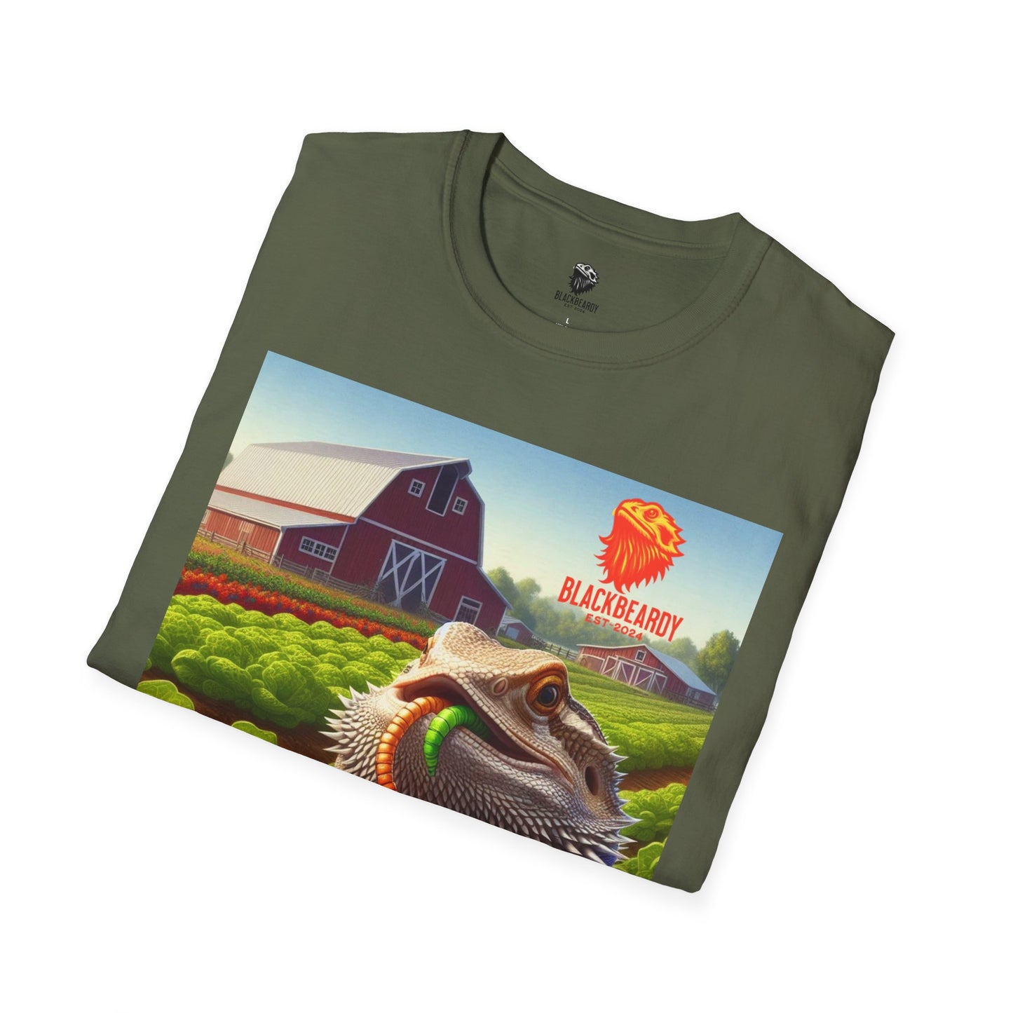 "Farm Beardy" Unisex Softstyle T-Shirt