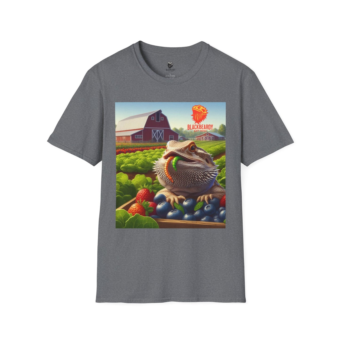 "Farm Beardy" Unisex Softstyle T-Shirt