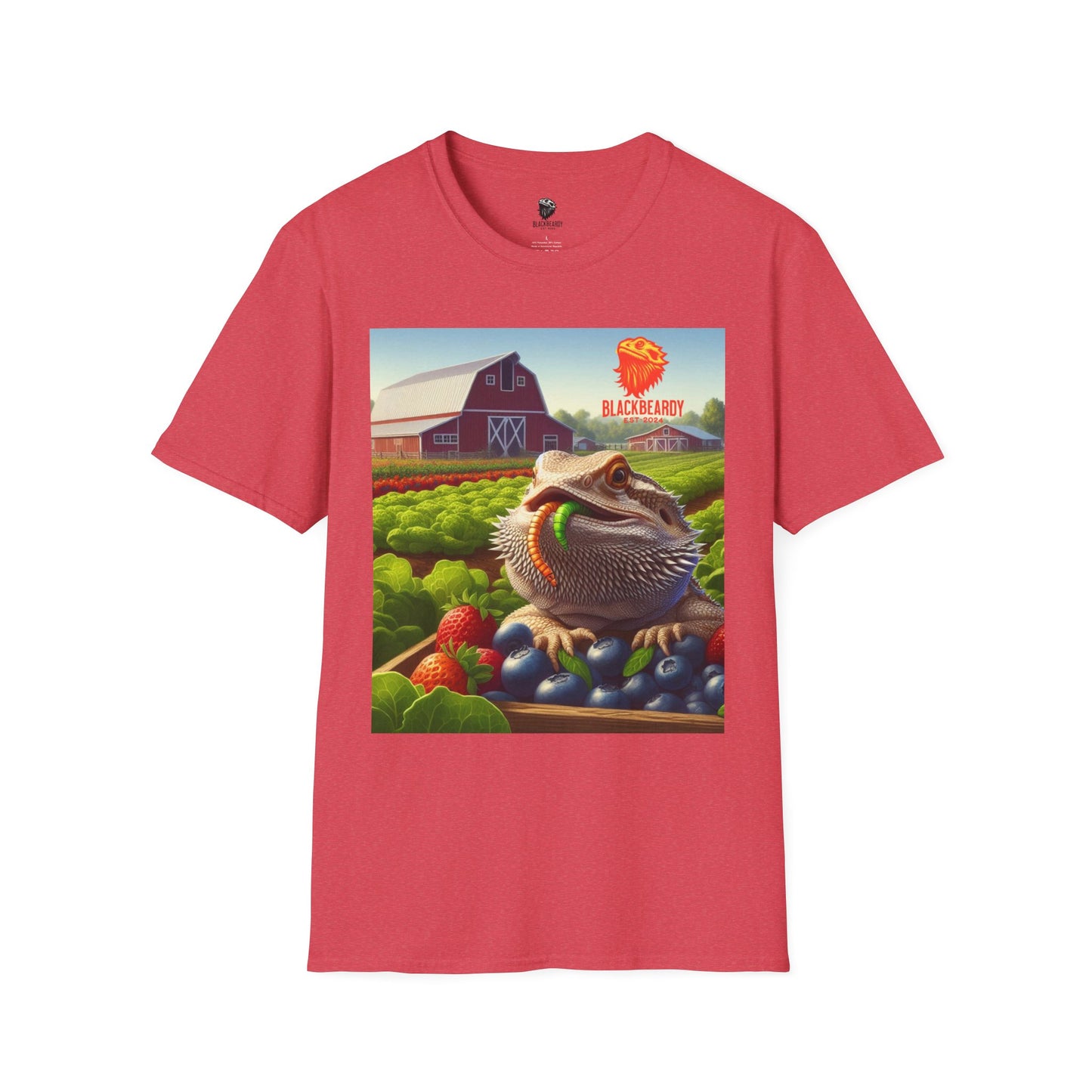"Farm Beardy" Unisex Softstyle T-Shirt
