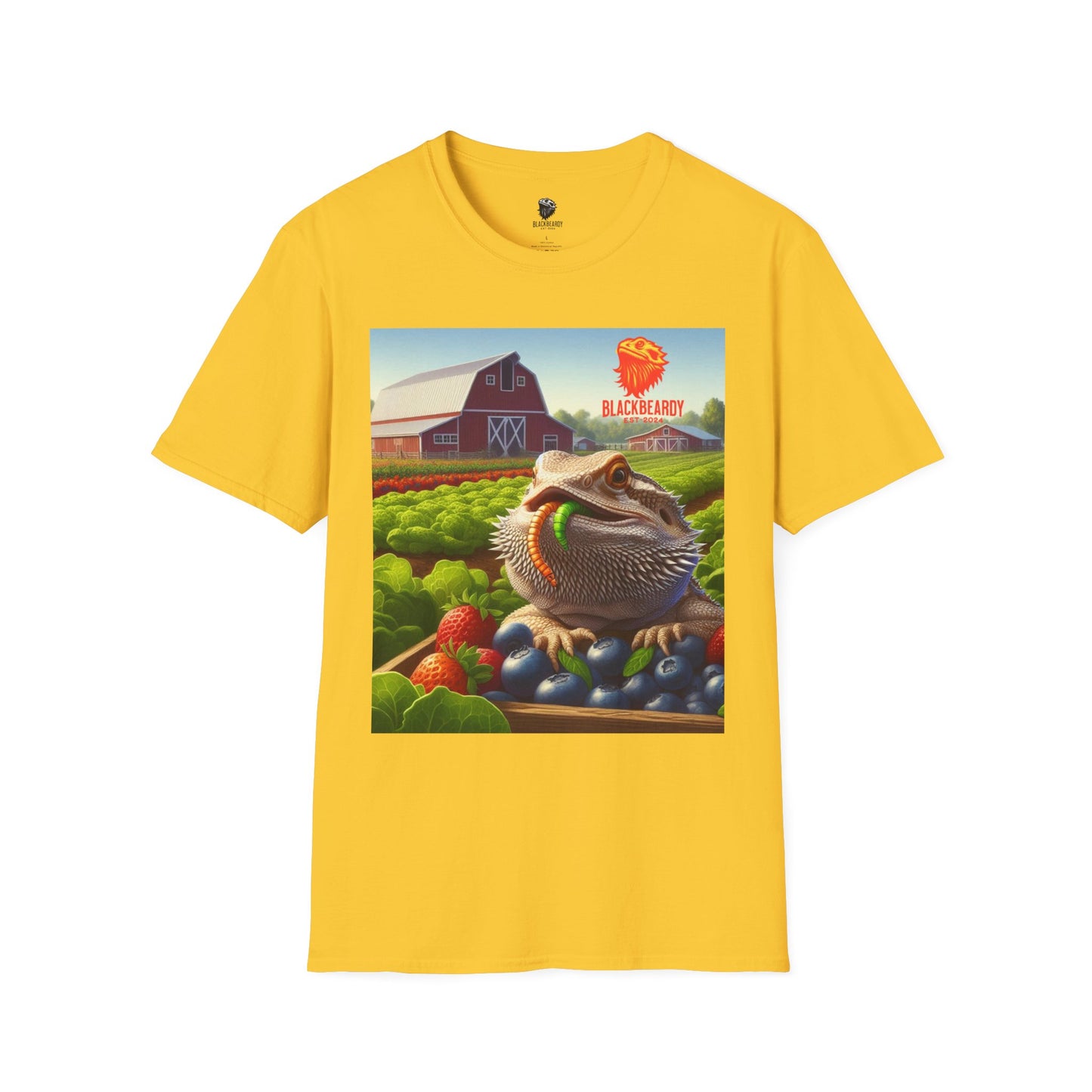 "Farm Beardy" Unisex Softstyle T-Shirt