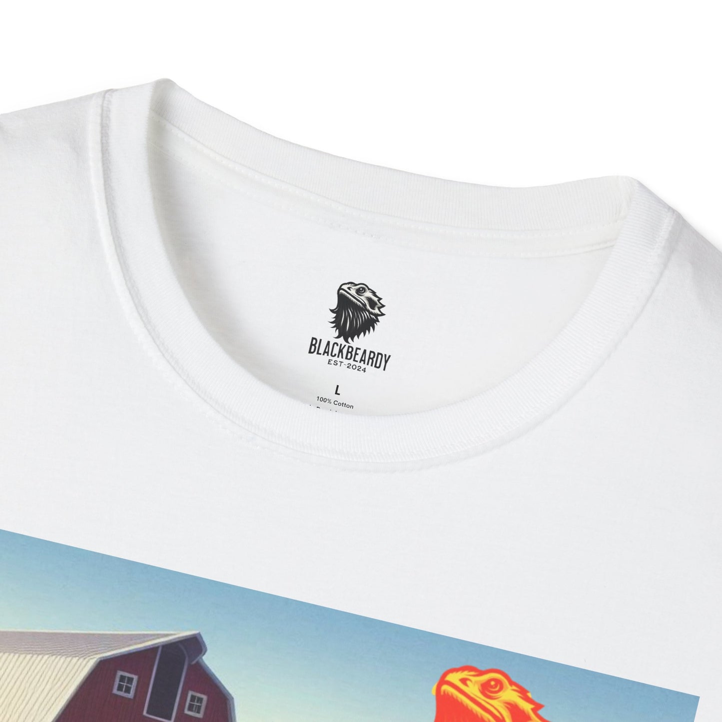 "Farm Beardy" Unisex Softstyle T-Shirt