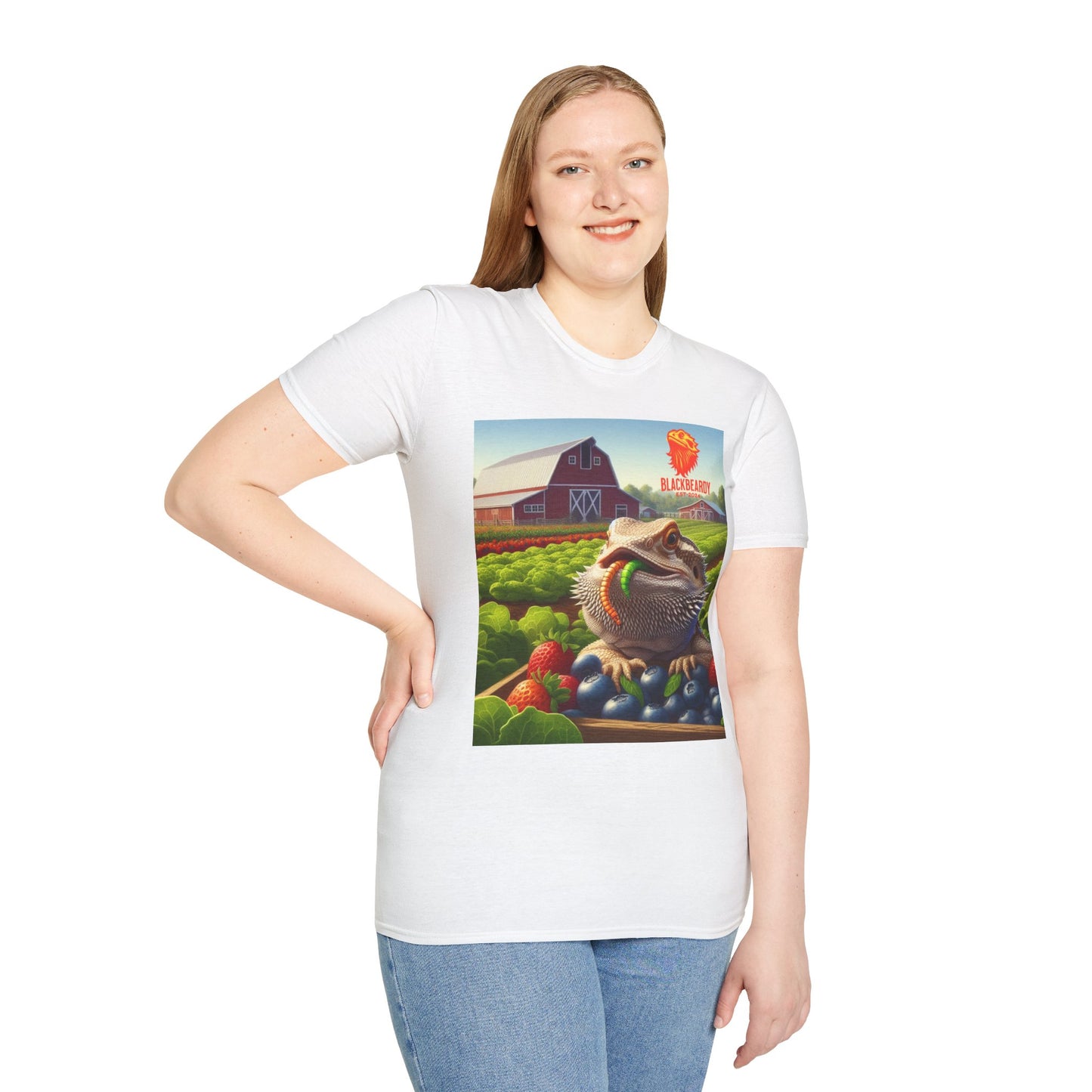 "Farm Beardy" Unisex Softstyle T-Shirt