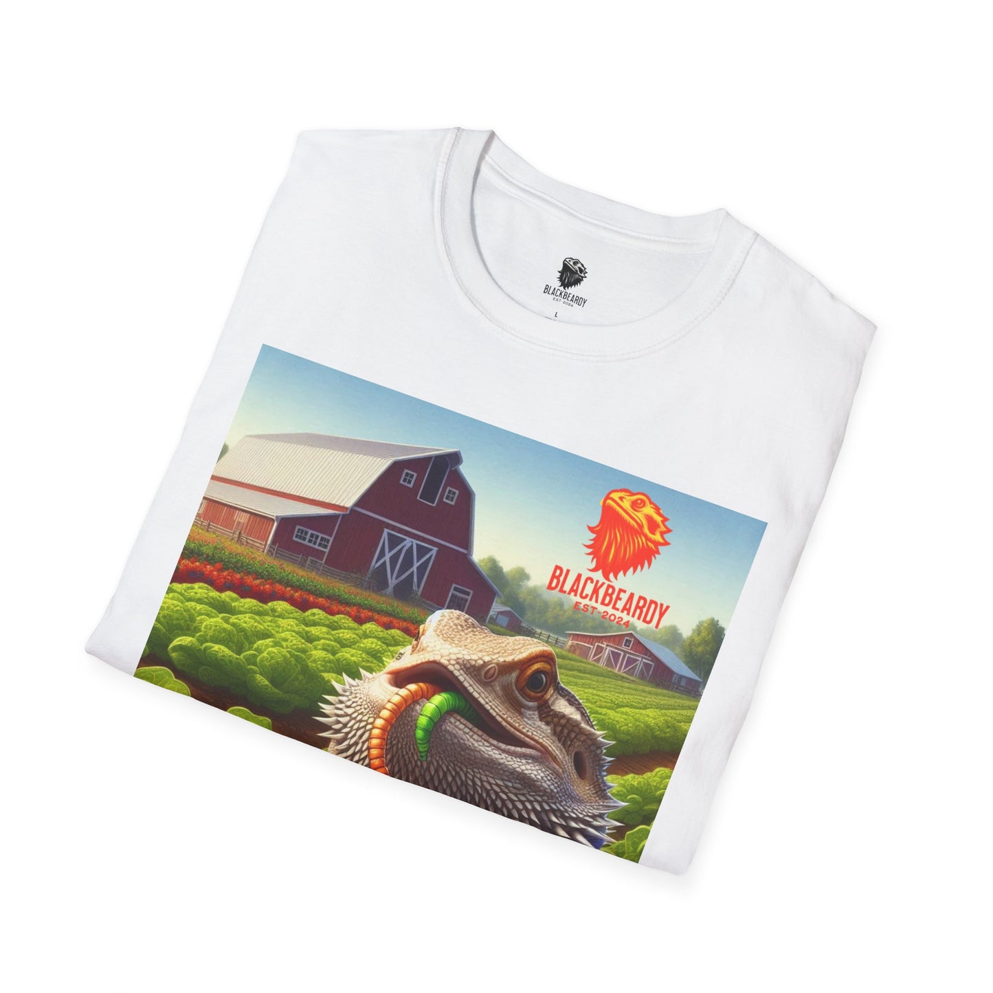 "Farm Beardy" Unisex Softstyle T-Shirt
